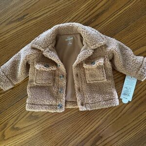 Cat and Jack Sherpa size 3-6 months NWT